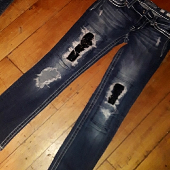 MISS ME Jean's NEVERWORN too small for me - Picture 2 of 13